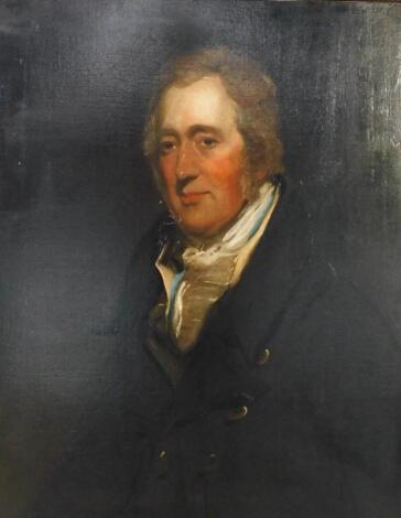 Early 19thC English School. Portrait of Colonel Hewley John Baines 1762-1830