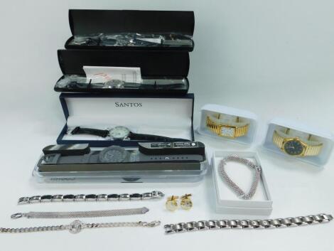 Gentleman's and lady's dress jewellery and watches