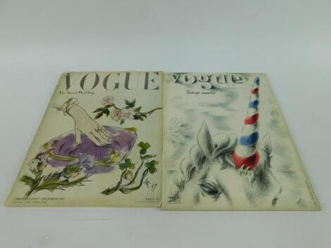 Vogue magazines