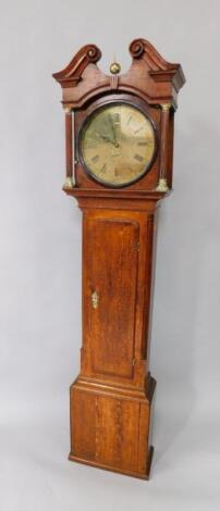 George Bourn (Kirkby). A George III oak longcase clock