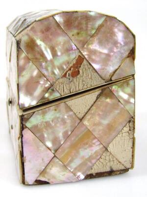 A Victorian mother of pearl jewellery casket - 11