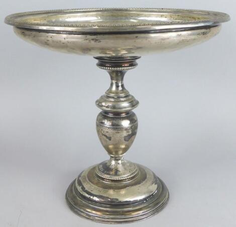 A continental white metal centrepiece