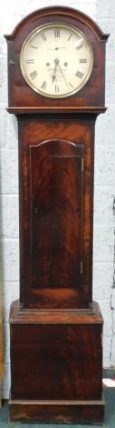 An early 19thC Irish longcase clock