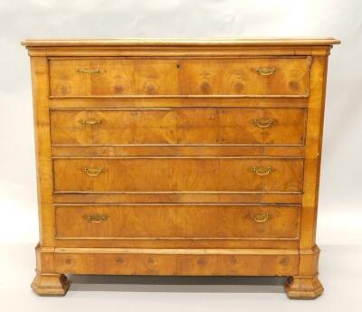 A French cherry commode