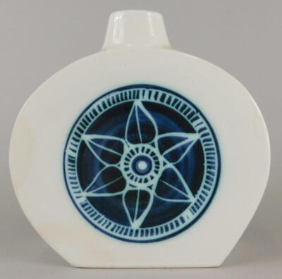 A Troika tin glazed flask - 2