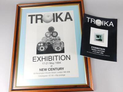 A Troika exhibition catalogue for the 17th-21st May 1994