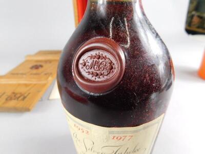 A bottle of J & F Martell Special Reserve Silver Jubilee cognac - 4