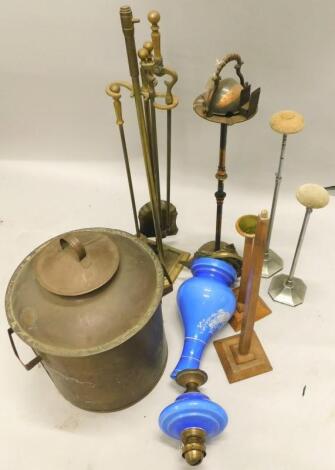 A collection of metalware