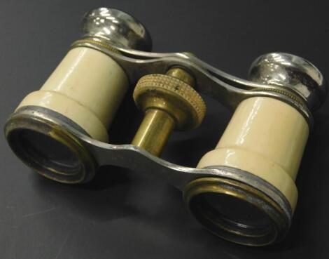 A pair of opera glasses