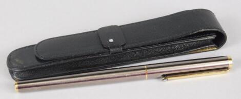 A Mont Blanc fountain pen