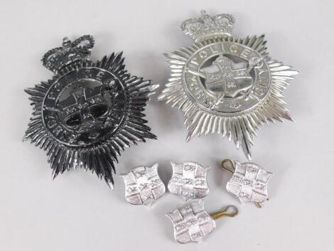 Two York City police badges