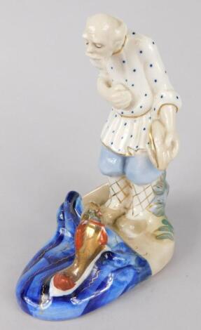 A Russian porcelain figure