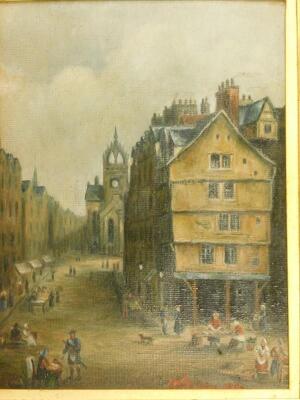 A late 19thC School. Street scene - 2