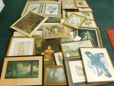 A large quantity of 20thC prints and pictures