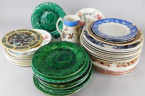 A collection of 19thC and later porcelain