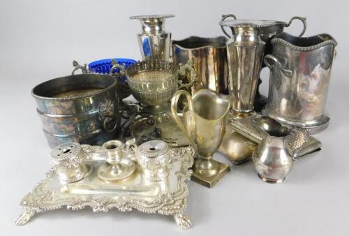 A quantity of silver plate