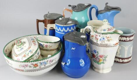 Miscellaneous 19thC and later ceramics