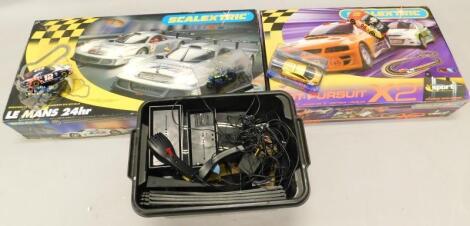 Various Scalextric games