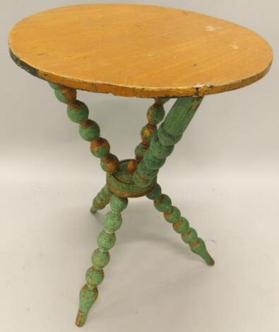 A Victorian gypsy type table