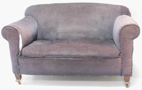 An early 20thC drop end sofa