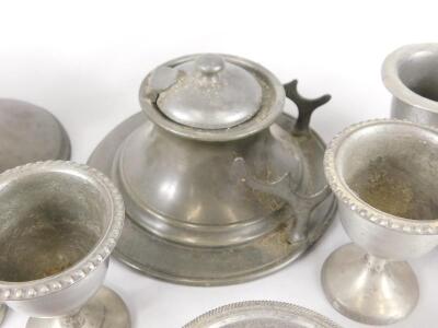 A collection of pewter - 2