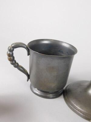 A collection of pewter - 3