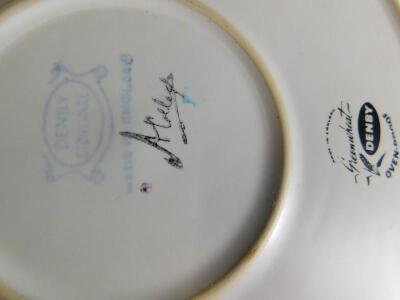 A quantity of Denby Greenwich pattern dinner ware - 2