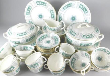 A Coalport Revelry Adam Green pattern part dinner and tea service