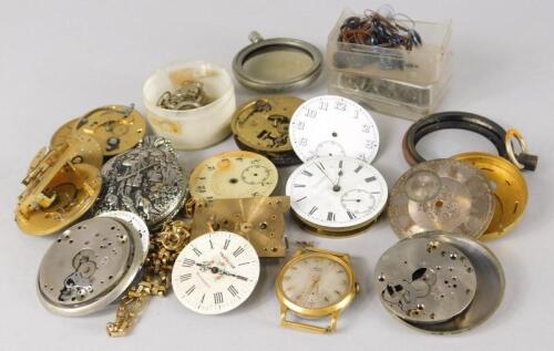 A quantity of watch movements