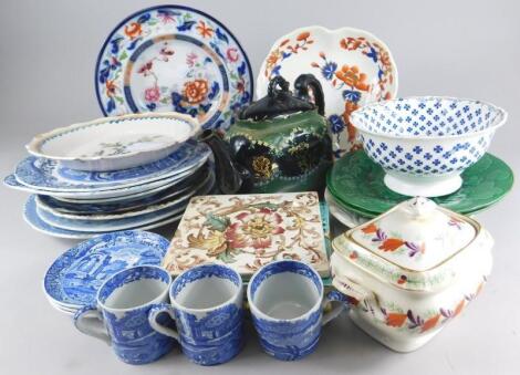 Various Copeland Spode Italian and other china