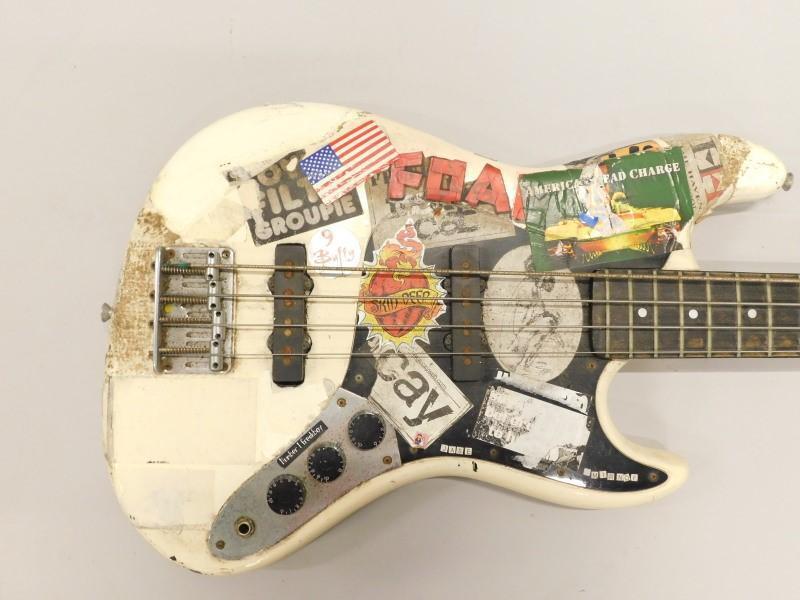 A 20thC Korean electric guitar