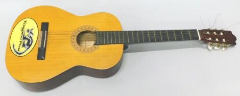 A Hohner Concerta acoustic guitar