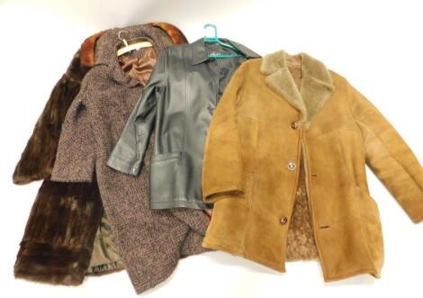 A collection of coats