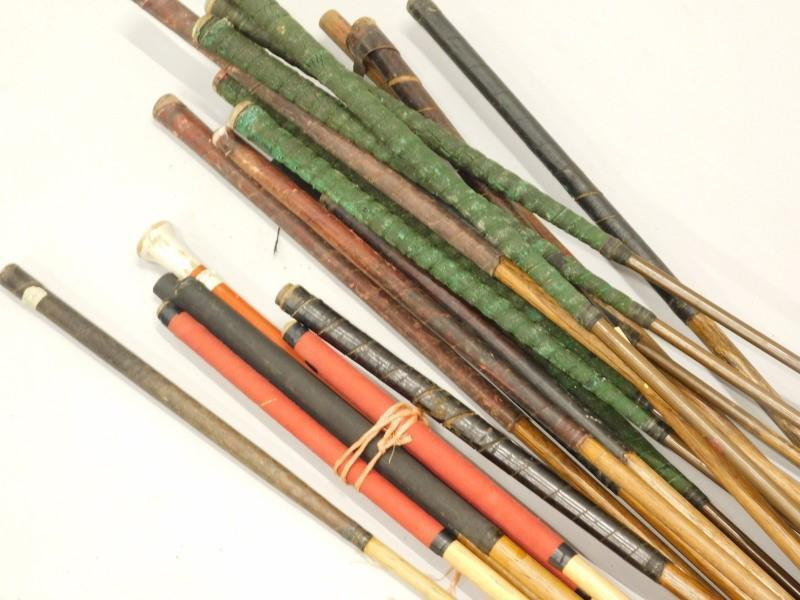 A collection of golf clubs