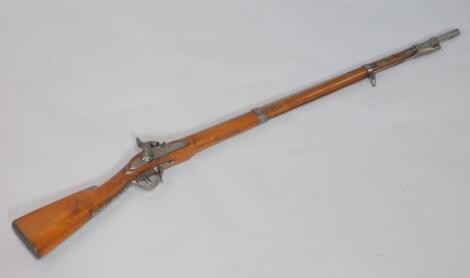 A 19thC three band percussion musket