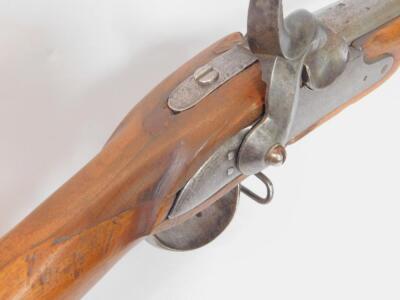 A 19thC three band percussion musket - 8