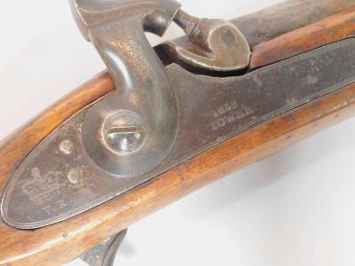 A Victorian 1858 Tower percussion three band musket - 5