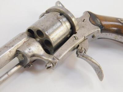 A Belgian six shot pinfire revolver - 4