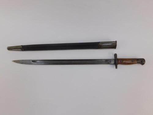 A British P1903 pattern bayonet