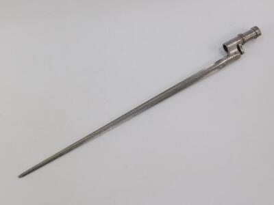 A 19thC steel socket bayonet - 2