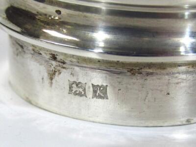 An Elizabeth II silver sugar caster - 3