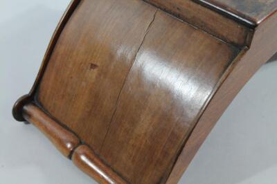 A George III mahogany cheese cradle - 3