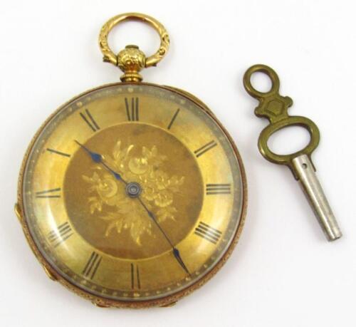 A very early 20thC ladies fob watch