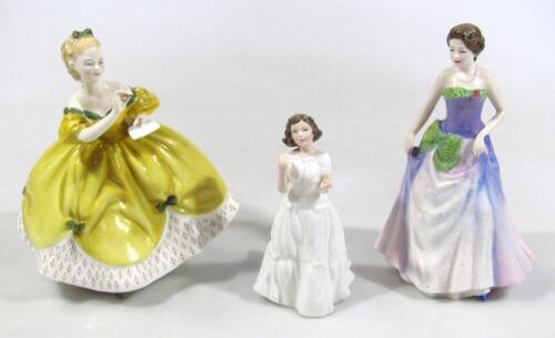 Three various Royal Doulton figures