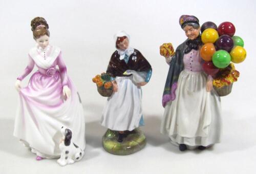 Three Royal Doulton figures