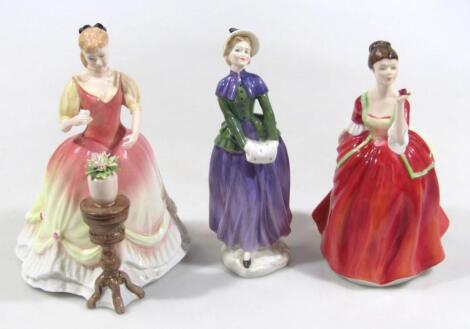 Three various Royal Doulton figures