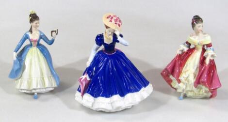 Three various Royal Doulton figures