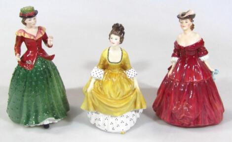 Three various Royal Doulton figures