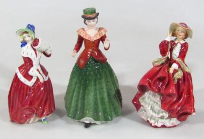 Three various Royal Doulton figures