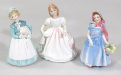 Three various Royal Doulton figures